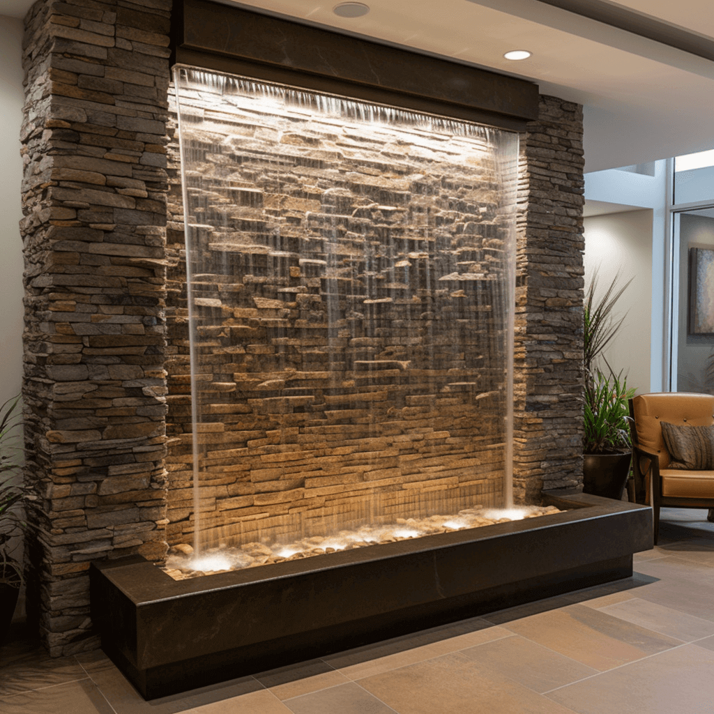 Garage Exterior Wall Water Fountain Garage Exterior Wall Water Fountain